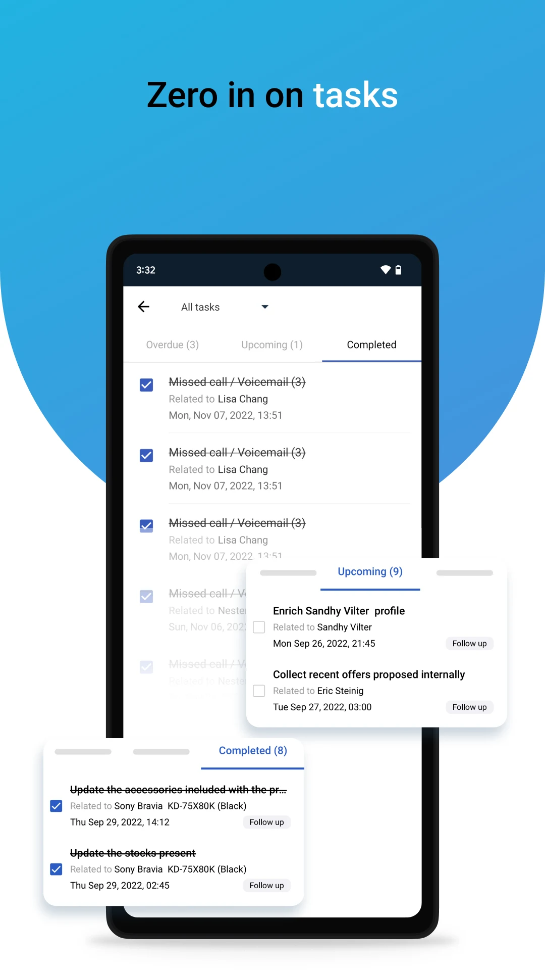 Freshsales screenshot