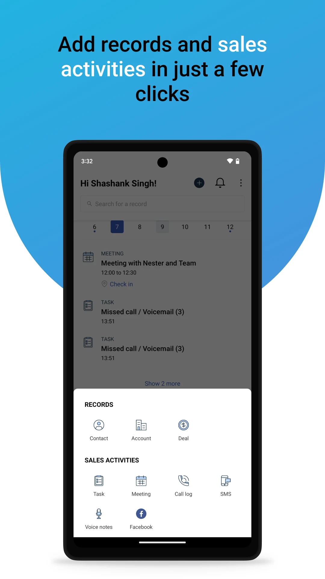 Freshsales screenshot
