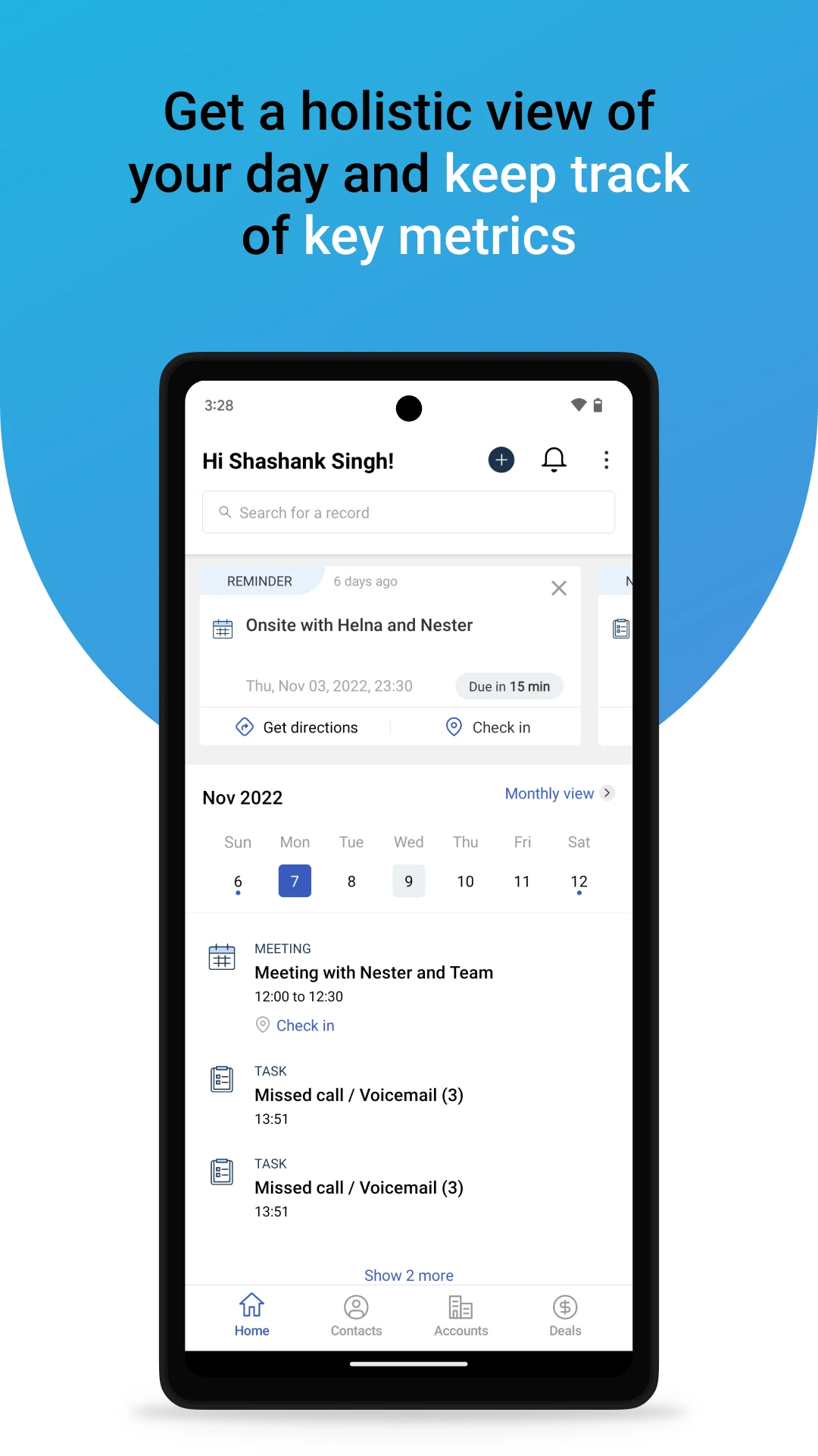 Freshsales screenshot